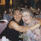 Me and Ginny Brady. One of my most favorite pictures ever!