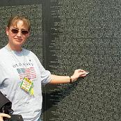The Wall South Memorial Ceremony. Photo courtesy of Bob Steinberg.