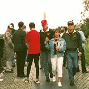 Me being escorted by Slick Katz and Marion Sturkey.