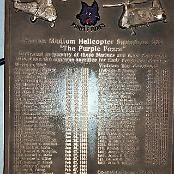 HMM-364 Purple Fox Memorial Plaque.