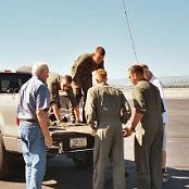 Transferring of the Memorial Plaque down to HMM-364 in Camp Pendleton.