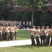 The Silent Drill Team.