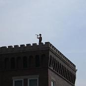The lone bugler.