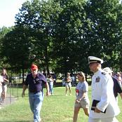 Wreath-laying ceremony at The Wall.