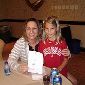 Me and Morgan - the talented artist.