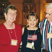 Aunt Gail Gulledge, me and Uncle Frank Gulledge.