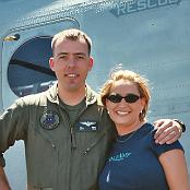 Capt Justin Marvel and me.