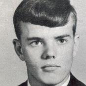 Chuck Miller's Senior Class Photo. Photo courtesy of Rick Miller. 
