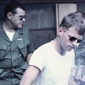Gary at a MAG-11 BBQ in Vietnam. Most likely some time in September of 1968. Photo courtesy of Doc Paul Noblitt.