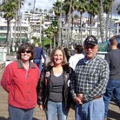 Me with Laurie and Joe Landaker. 2009.