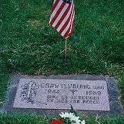 Gary Young's grave - Memorial Day, 1997.