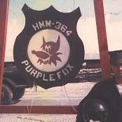 Captain Ernie Bartolina outside the squadron area in Phu Bai - 1968. Photo courtesy of Jan Bartolina.