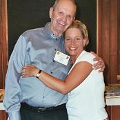 Col. Gene Brady and me - July, 2004.