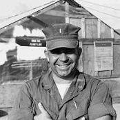 1st Lt Courtney "Court" Payne in front of the Maintenance Control Office at Phu Bai - October, 1968. Photo courtesy of Courtney Payne.