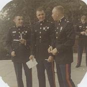 Lt Russell Moke (on left) graduating from flight school. Photo courtesy of the Moke family.