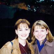 Me and Marsha Moke at The Wall - Veteran's Day, 1998.